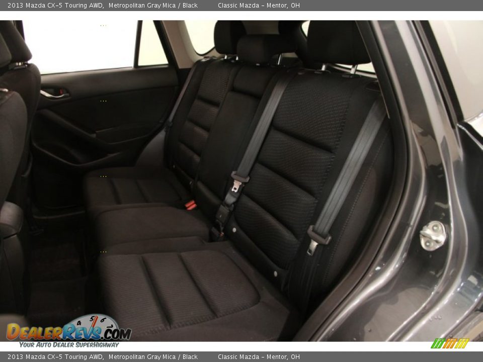 2013 Mazda CX-5 Touring AWD Metropolitan Gray Mica / Black Photo #13