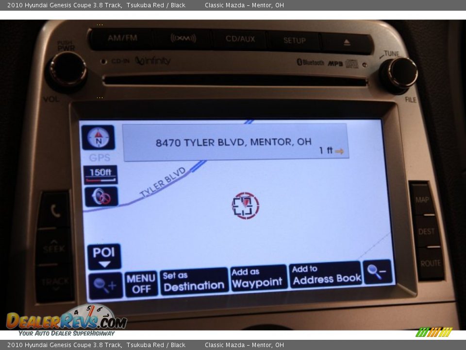 2010 Hyundai Genesis Coupe 3.8 Track Tsukuba Red / Black Photo #11