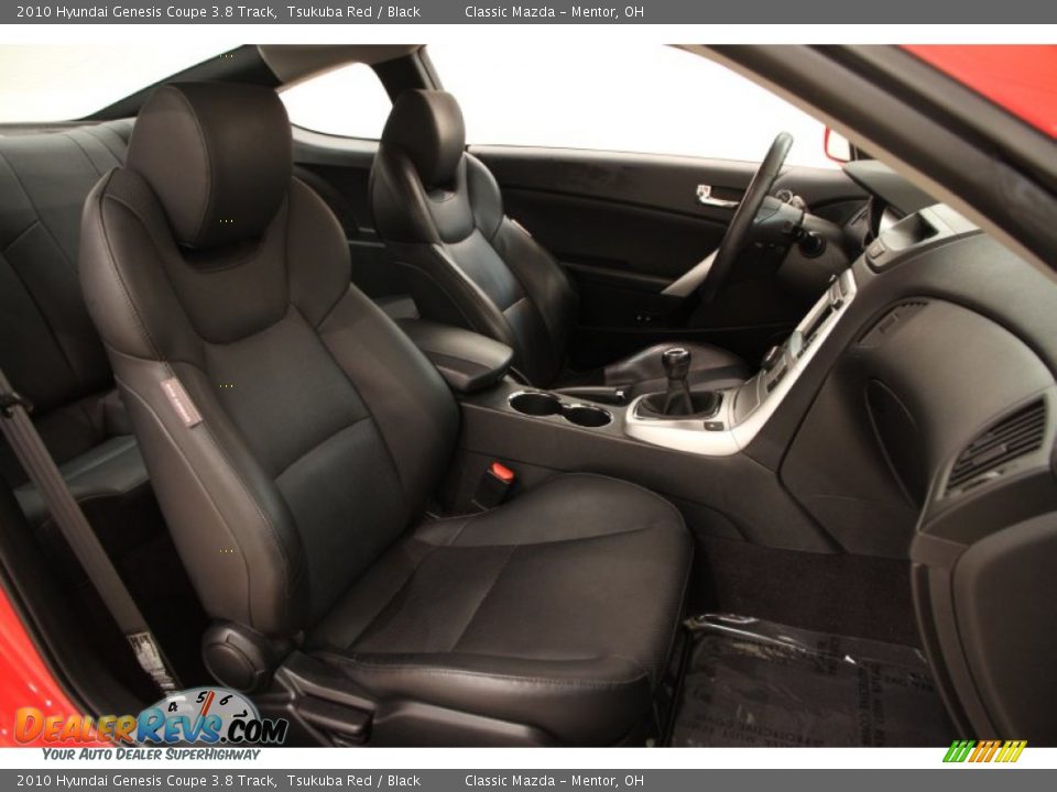 2010 Hyundai Genesis Coupe 3.8 Track Tsukuba Red / Black Photo #13
