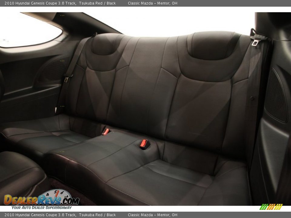 2010 Hyundai Genesis Coupe 3.8 Track Tsukuba Red / Black Photo #14