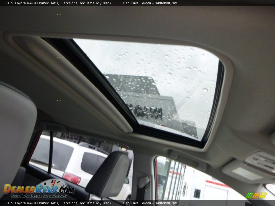 2015 Toyota RAV4 Limited AWD Barcelona Red Metallic / Black Photo #11