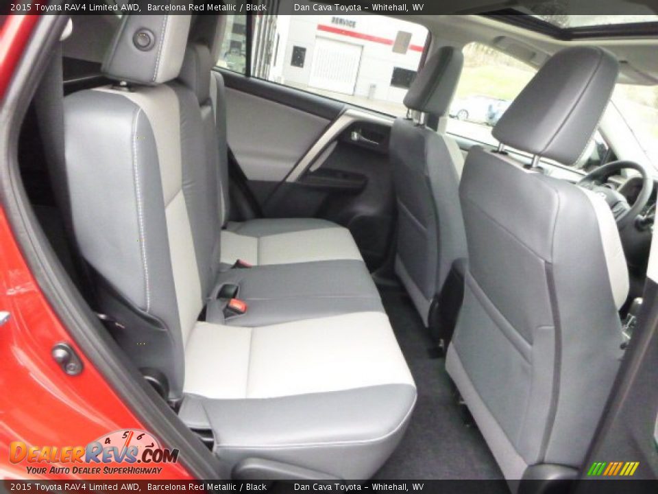 2015 Toyota RAV4 Limited AWD Barcelona Red Metallic / Black Photo #12