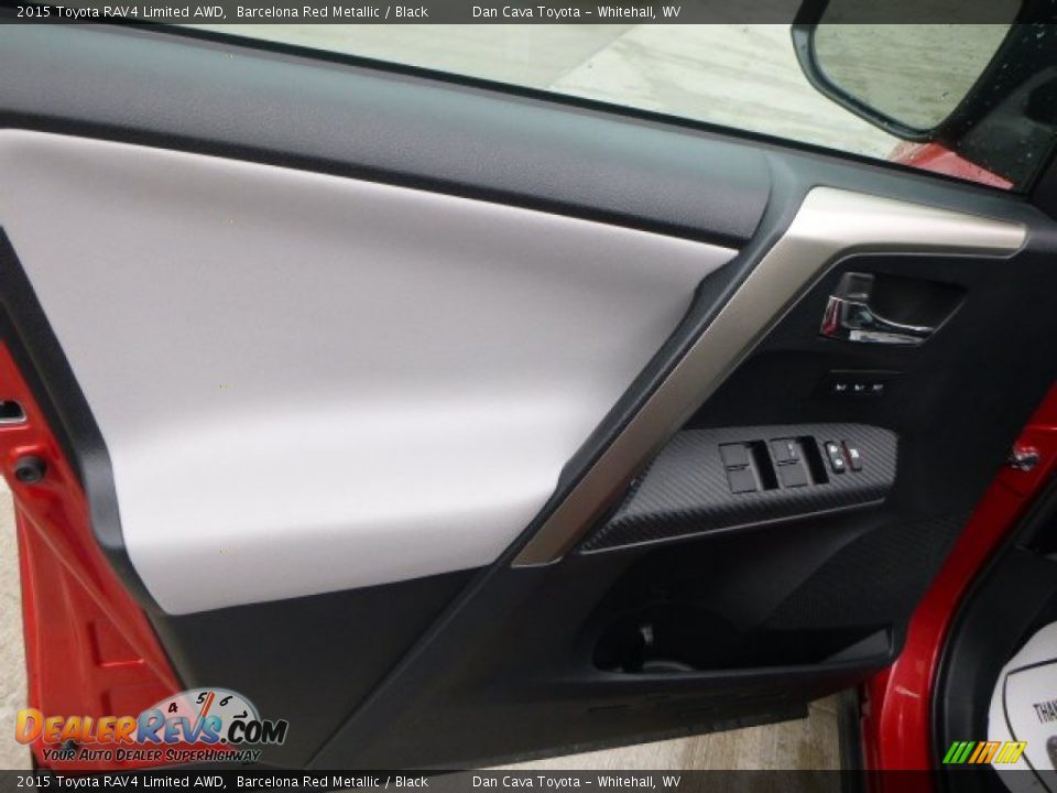 2015 Toyota RAV4 Limited AWD Barcelona Red Metallic / Black Photo #16