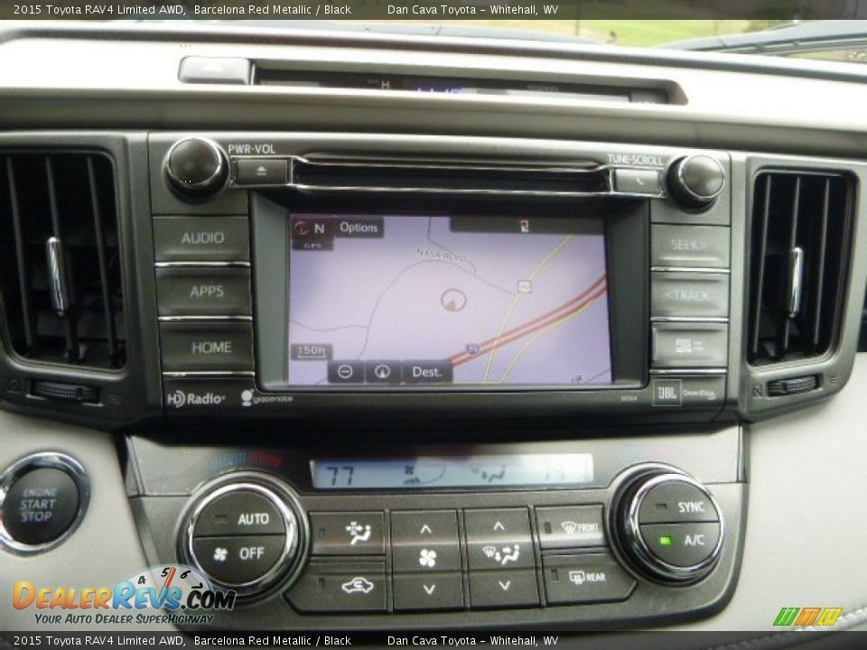 2015 Toyota RAV4 Limited AWD Barcelona Red Metallic / Black Photo #19