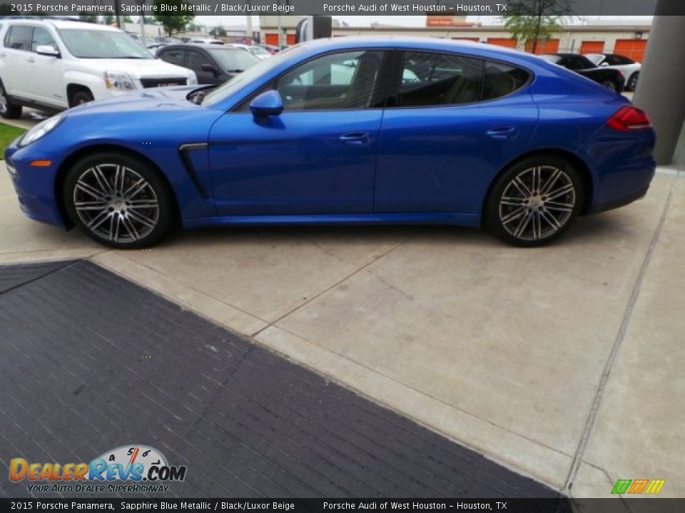 Sapphire Blue Metallic 2015 Porsche Panamera  Photo #4