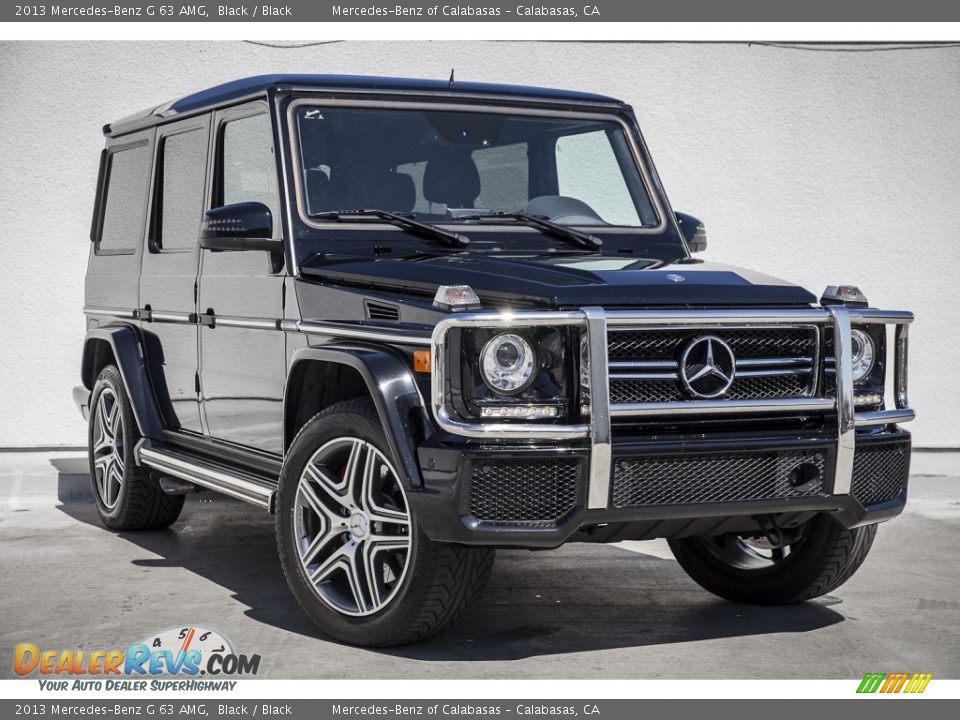 Front 3/4 View of 2013 Mercedes-Benz G 63 AMG Photo #12