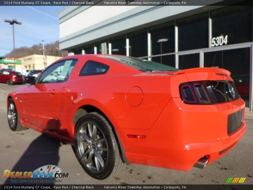2014 Ford Mustang GT Coupe Race Red / Charcoal Black Photo #8