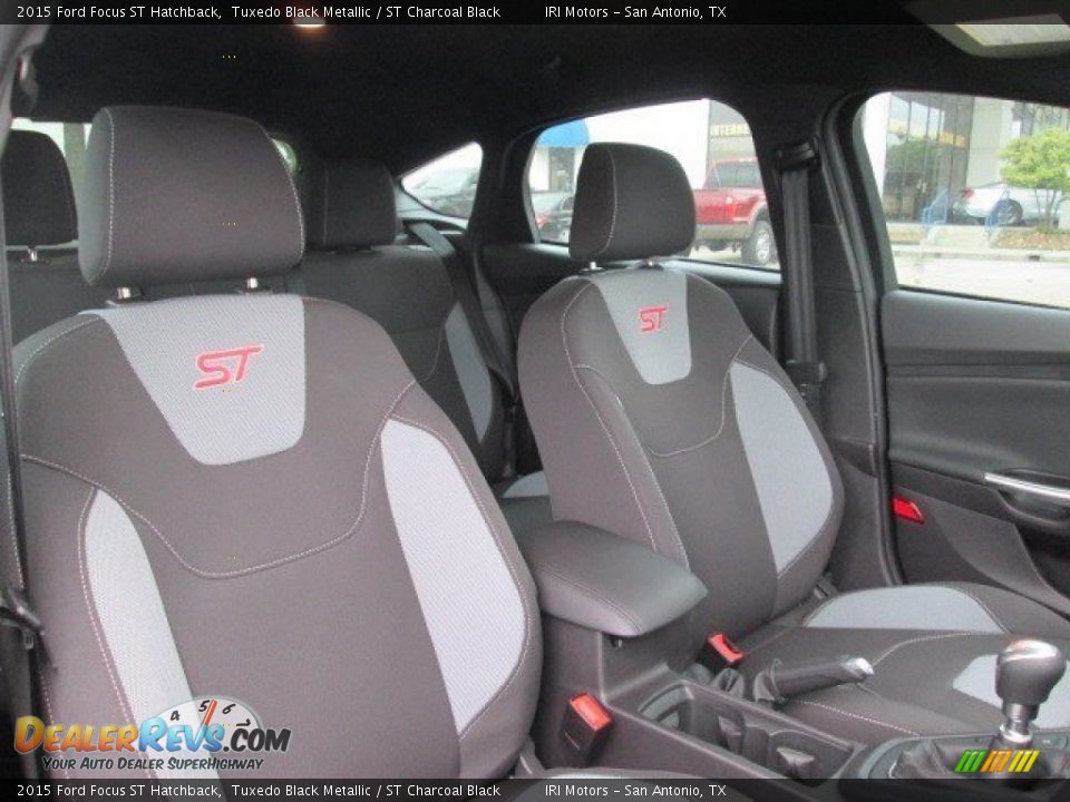Front Seat of 2015 Ford Focus ST Hatchback Photo #15
