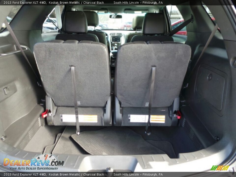 2013 Ford Explorer XLT 4WD Kodiak Brown Metallic / Charcoal Black Photo #6
