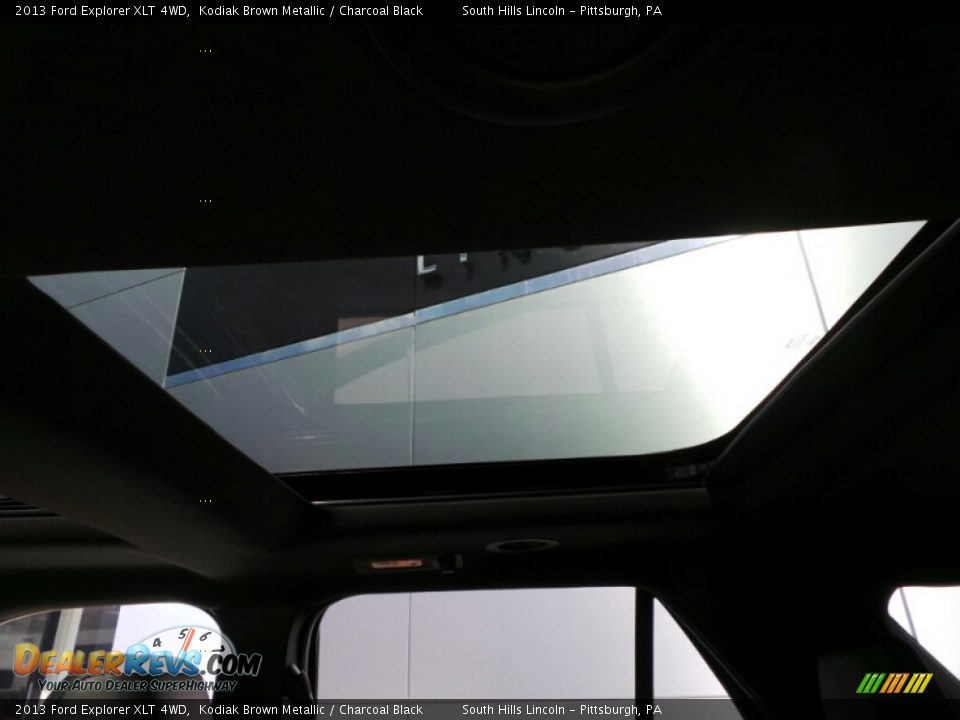 2013 Ford Explorer XLT 4WD Kodiak Brown Metallic / Charcoal Black Photo #19