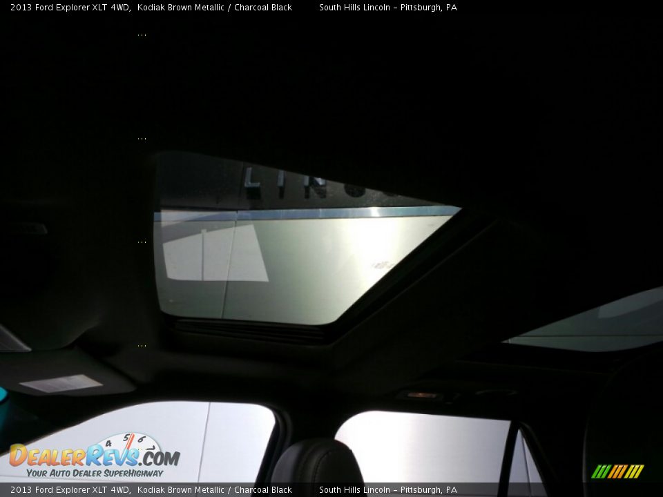 2013 Ford Explorer XLT 4WD Kodiak Brown Metallic / Charcoal Black Photo #21