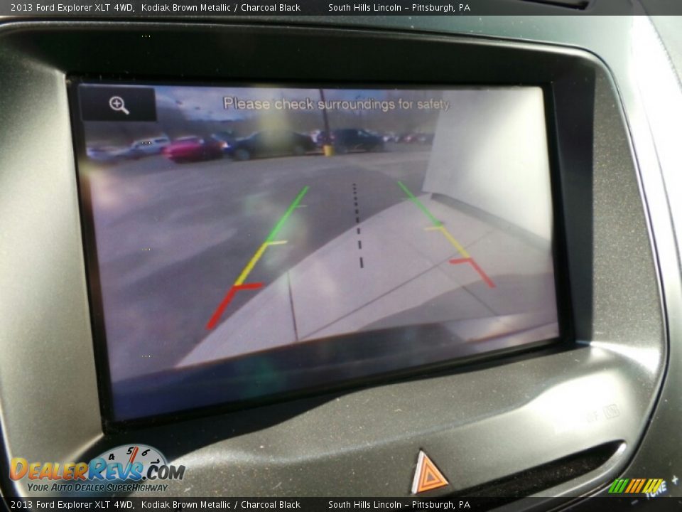 2013 Ford Explorer XLT 4WD Kodiak Brown Metallic / Charcoal Black Photo #25