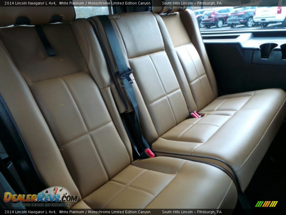 Rear Seat of 2014 Lincoln Navigator L 4x4 Photo #14