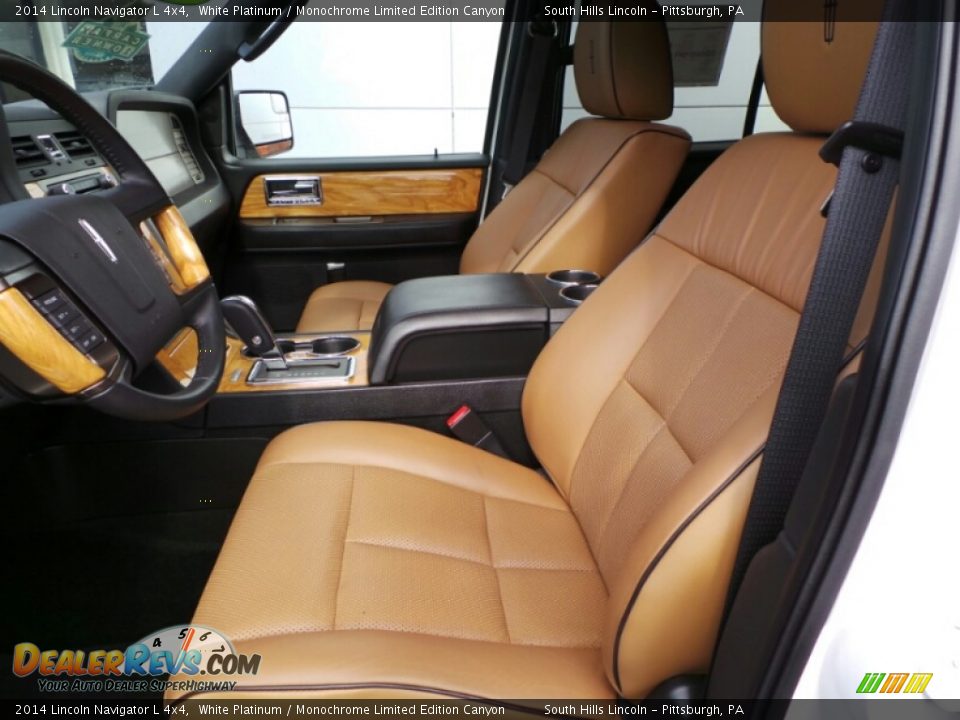 Front Seat of 2014 Lincoln Navigator L 4x4 Photo #15