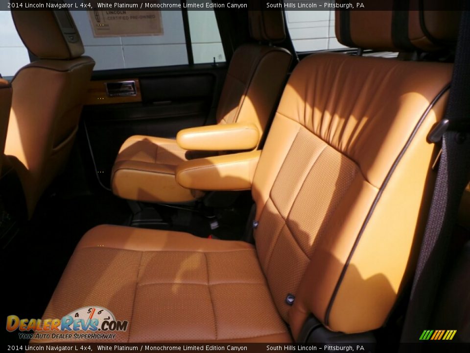 Rear Seat of 2014 Lincoln Navigator L 4x4 Photo #16