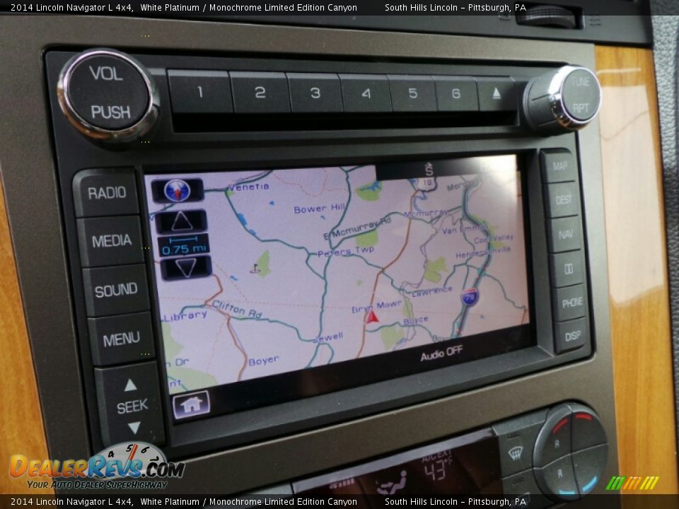 Navigation of 2014 Lincoln Navigator L 4x4 Photo #21
