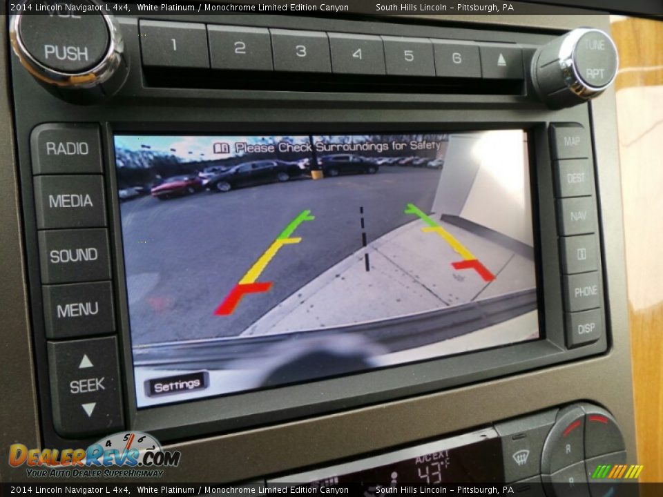 2014 Lincoln Navigator L 4x4 White Platinum / Monochrome Limited Edition Canyon Photo #25