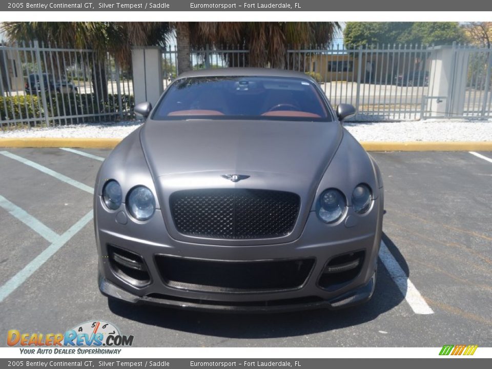 2005 Bentley Continental GT Silver Tempest / Saddle Photo #2