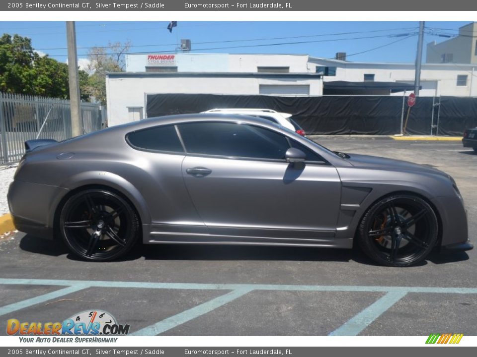 2005 Bentley Continental GT Silver Tempest / Saddle Photo #4