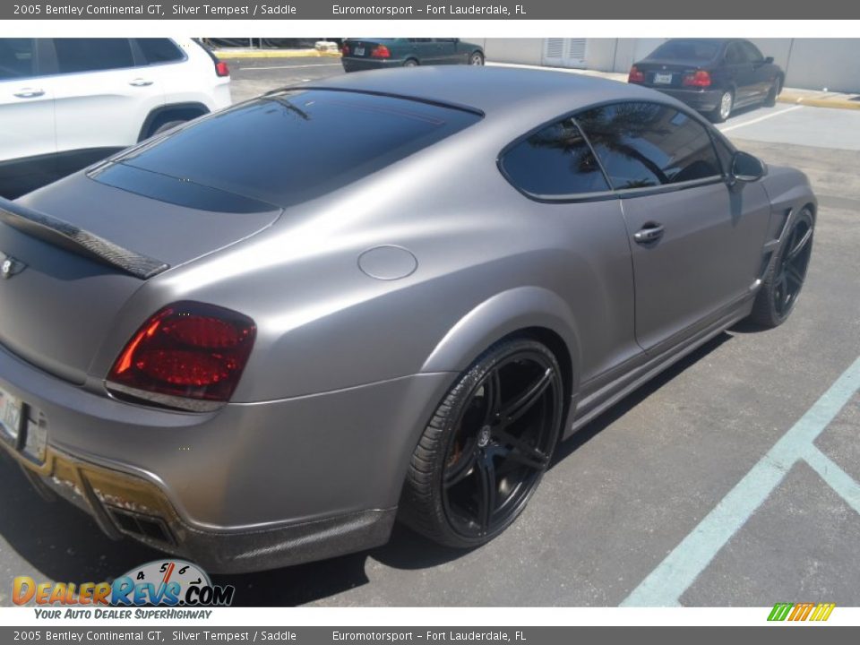 2005 Bentley Continental GT Silver Tempest / Saddle Photo #5
