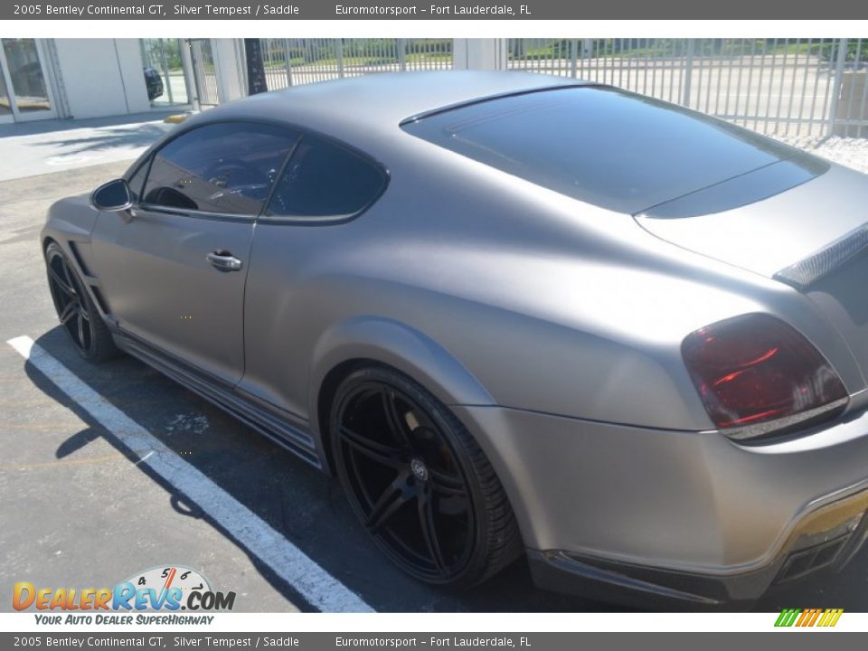 2005 Bentley Continental GT Silver Tempest / Saddle Photo #6