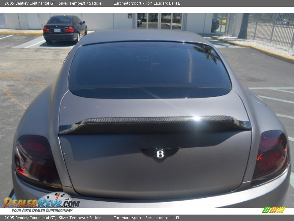 2005 Bentley Continental GT Silver Tempest / Saddle Photo #7