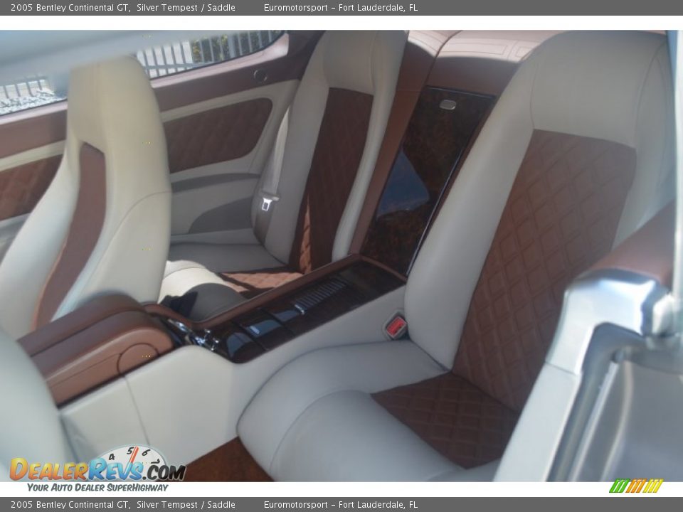 2005 Bentley Continental GT Silver Tempest / Saddle Photo #11