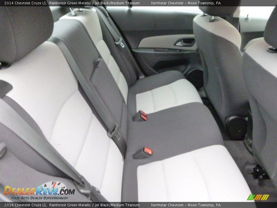 2014 Chevrolet Cruze LS Rainforest Green Metallic / Jet Black/Medium Titanium Photo #13