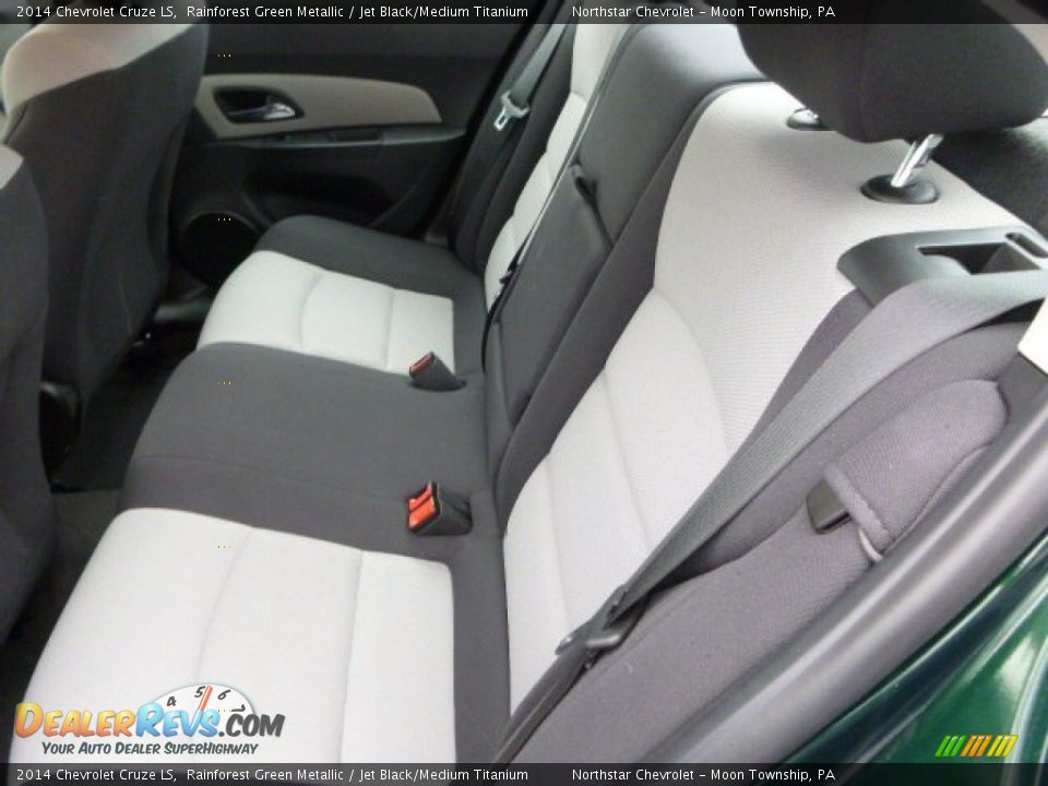 2014 Chevrolet Cruze LS Rainforest Green Metallic / Jet Black/Medium Titanium Photo #15