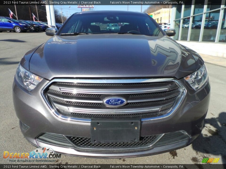 2013 Ford Taurus Limited AWD Sterling Gray Metallic / Charcoal Black Photo #3