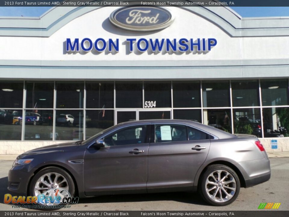 2013 Ford Taurus Limited AWD Sterling Gray Metallic / Charcoal Black Photo #7