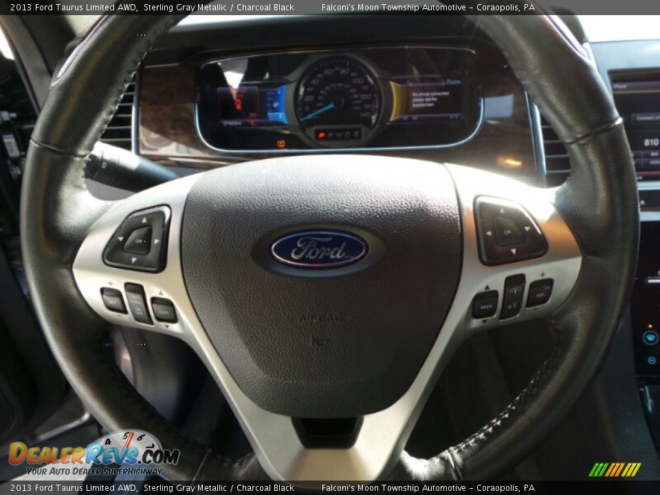 2013 Ford Taurus Limited AWD Sterling Gray Metallic / Charcoal Black Photo #21