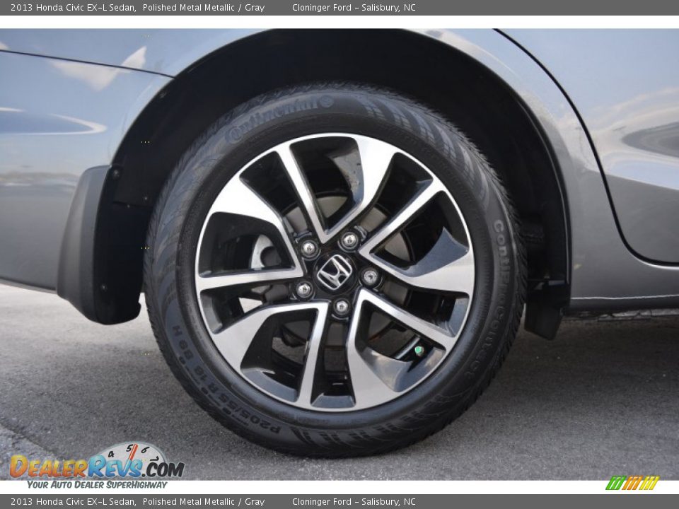 2013 Honda Civic EX-L Sedan Wheel Photo #8