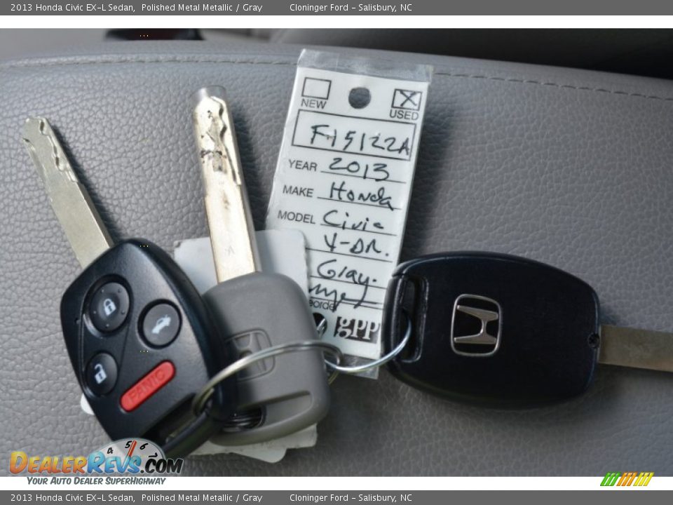 Keys of 2013 Honda Civic EX-L Sedan Photo #29