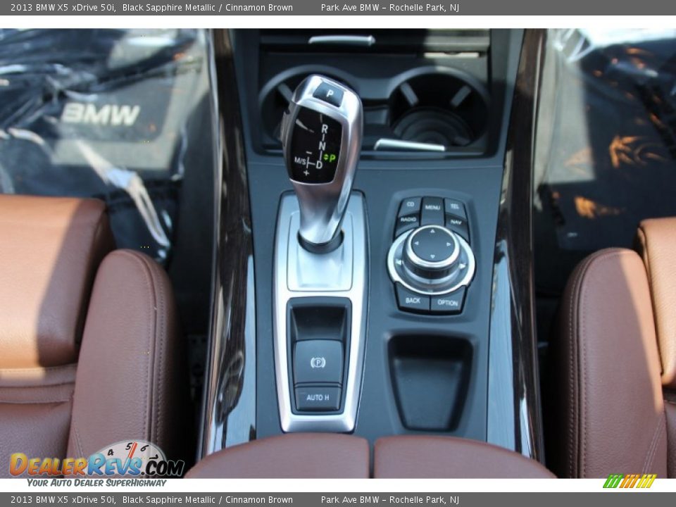 2013 BMW X5 xDrive 50i Black Sapphire Metallic / Cinnamon Brown Photo #18