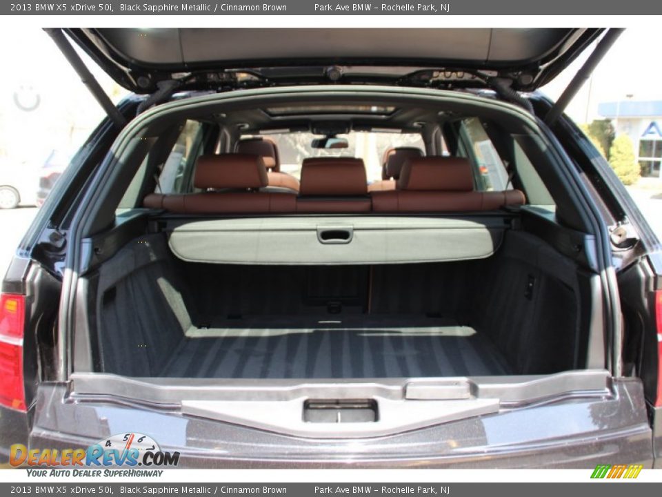 2013 BMW X5 xDrive 50i Black Sapphire Metallic / Cinnamon Brown Photo #23