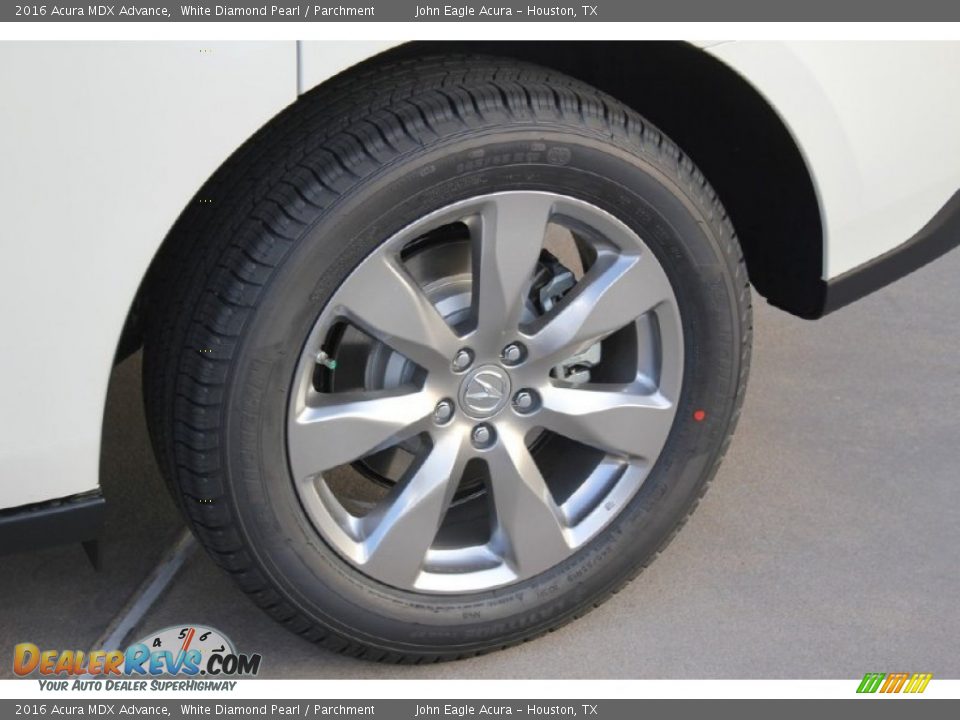 2016 Acura MDX Advance White Diamond Pearl / Parchment Photo #13