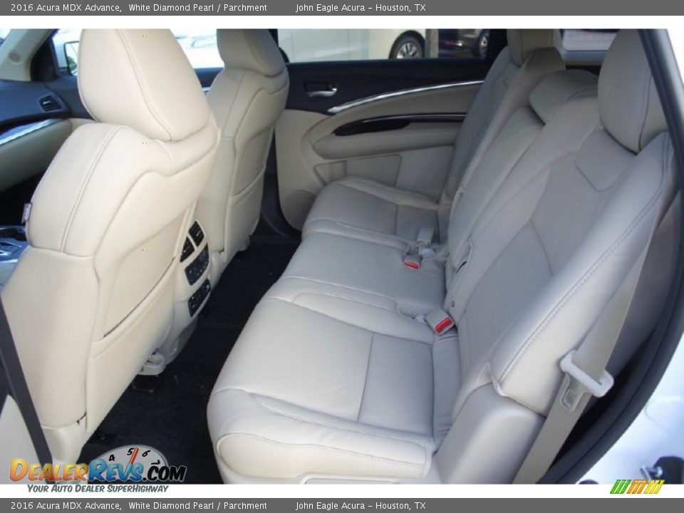 2016 Acura MDX Advance White Diamond Pearl / Parchment Photo #18