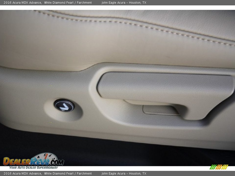 2016 Acura MDX Advance White Diamond Pearl / Parchment Photo #19