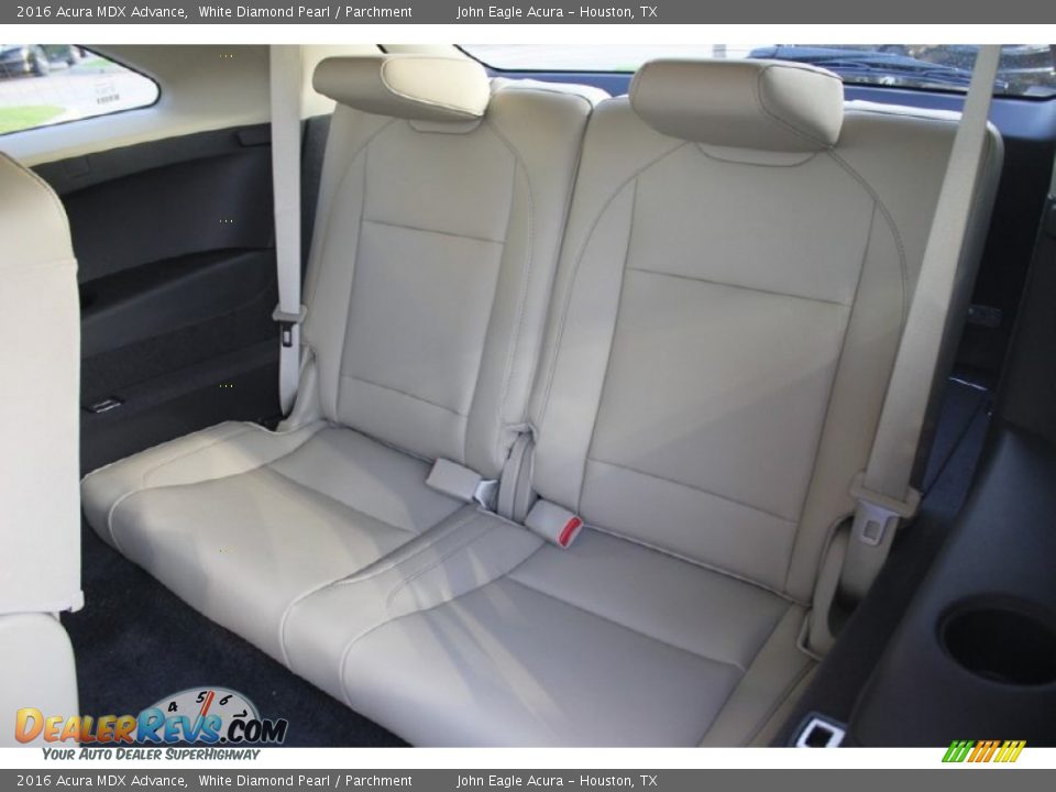2016 Acura MDX Advance White Diamond Pearl / Parchment Photo #20