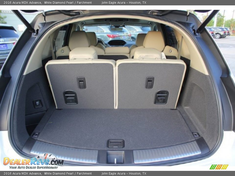 2016 Acura MDX Advance White Diamond Pearl / Parchment Photo #21