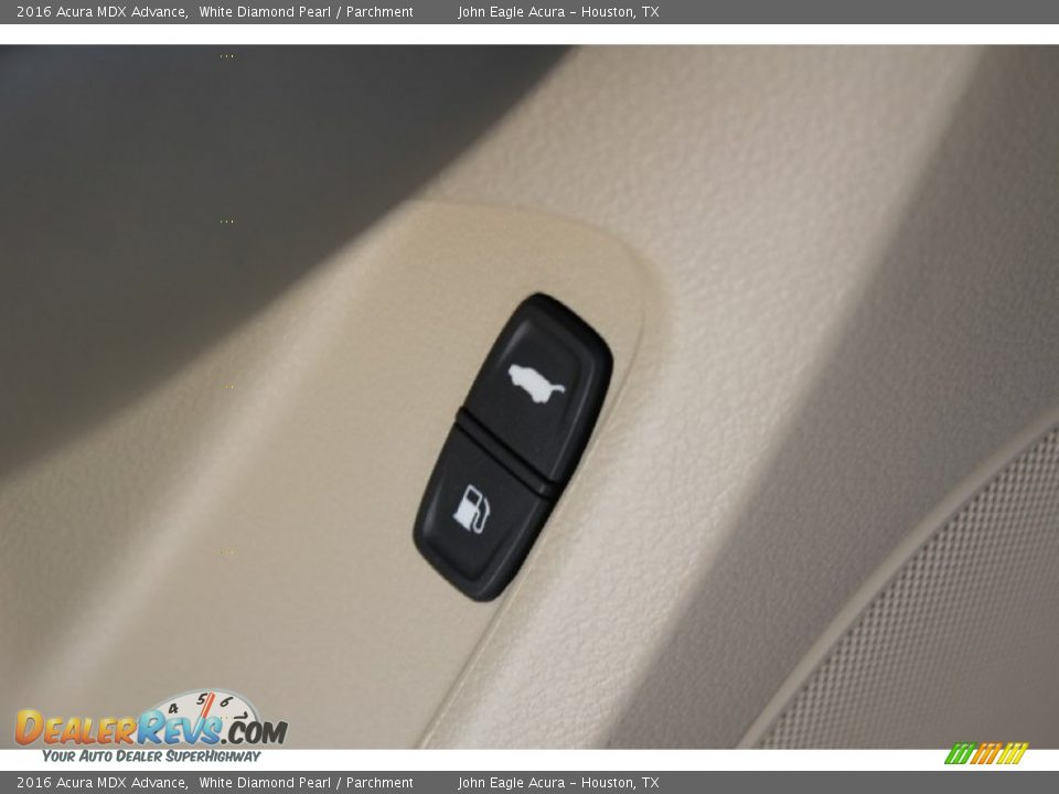 2016 Acura MDX Advance White Diamond Pearl / Parchment Photo #31