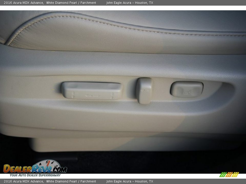 2016 Acura MDX Advance White Diamond Pearl / Parchment Photo #32
