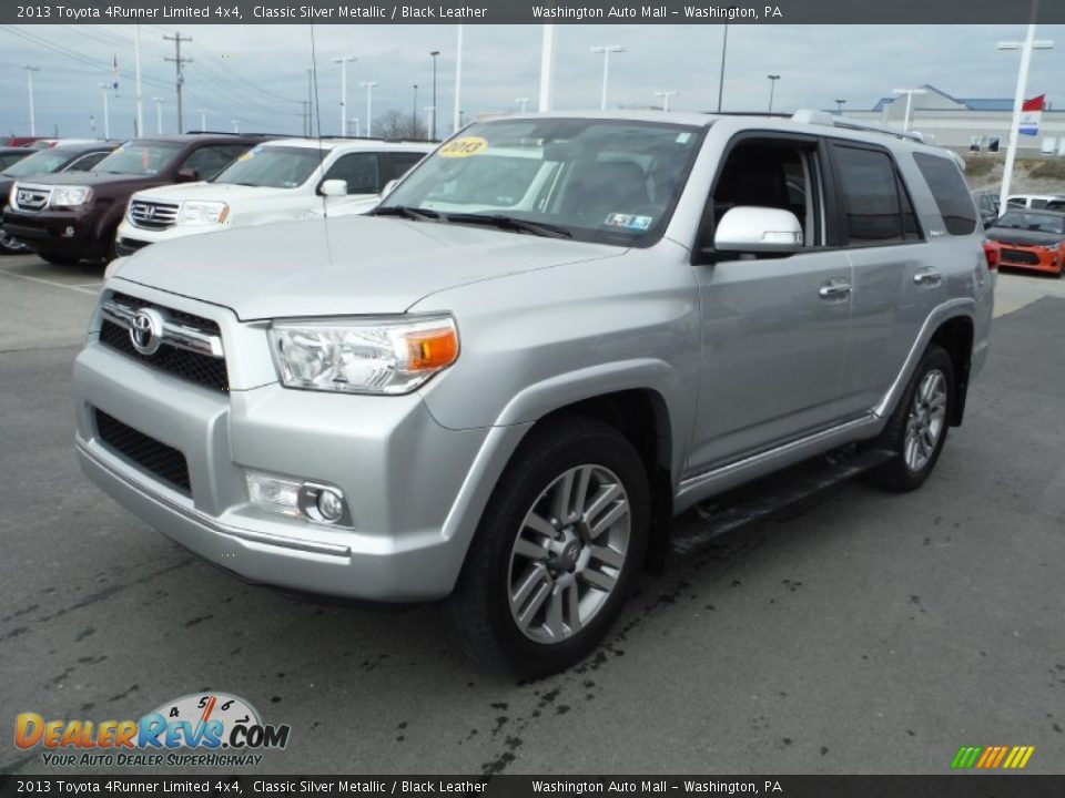 2013 Toyota 4Runner Limited 4x4 Classic Silver Metallic / Black Leather Photo #5