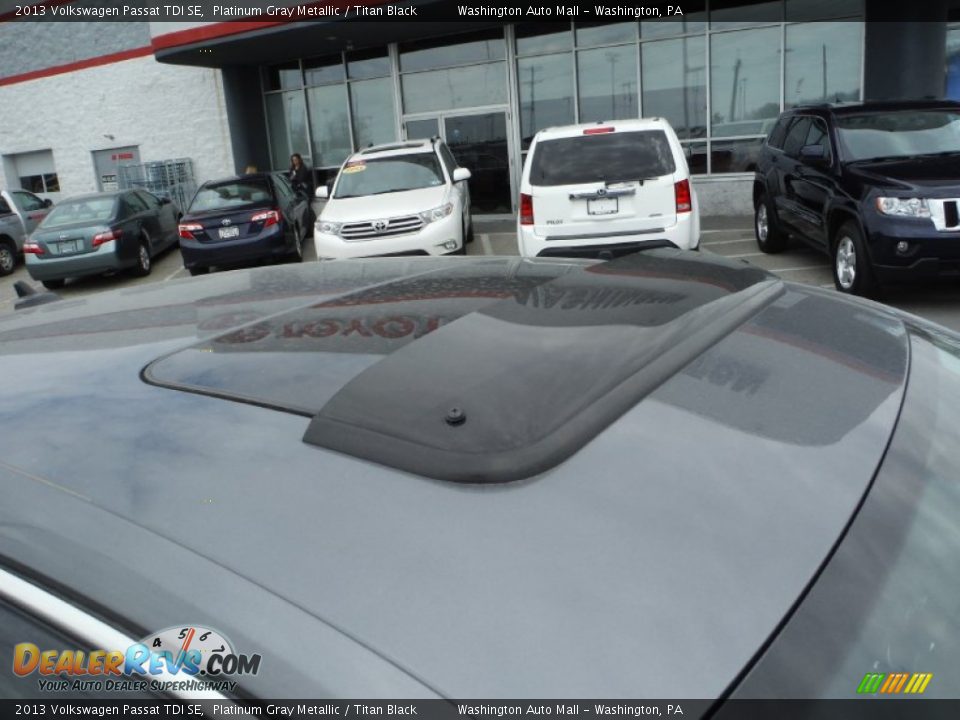 2013 Volkswagen Passat TDI SE Platinum Gray Metallic / Titan Black Photo #3