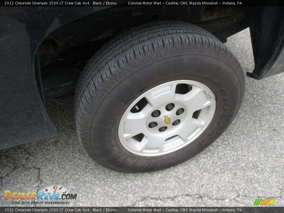 2013 Chevrolet Silverado 1500 LT Crew Cab 4x4 Black / Ebony Photo #3