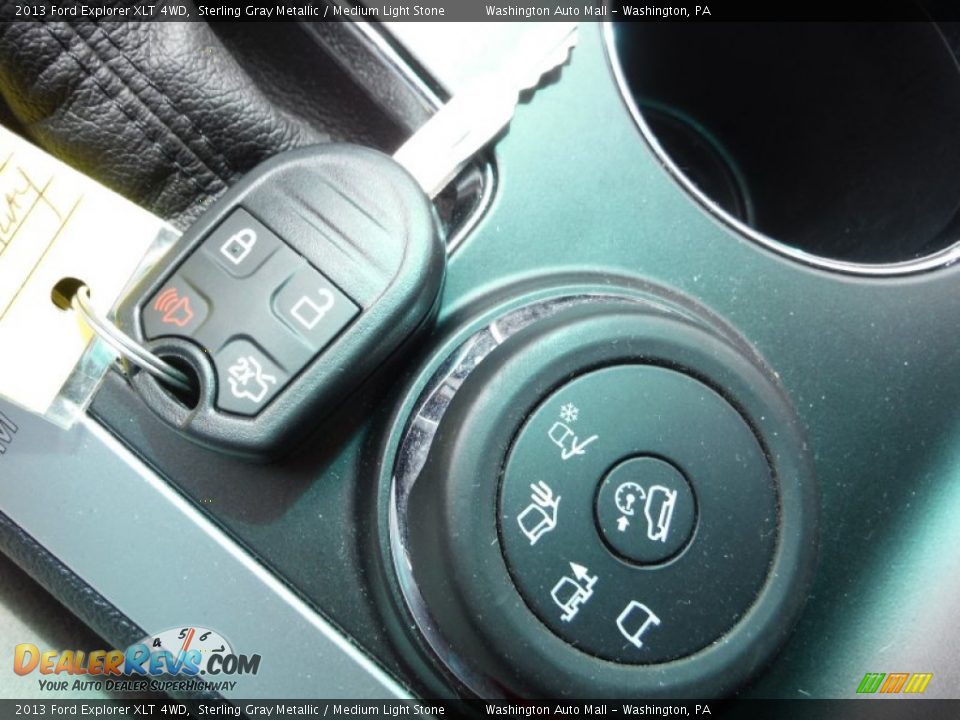 2013 Ford Explorer XLT 4WD Sterling Gray Metallic / Medium Light Stone Photo #15