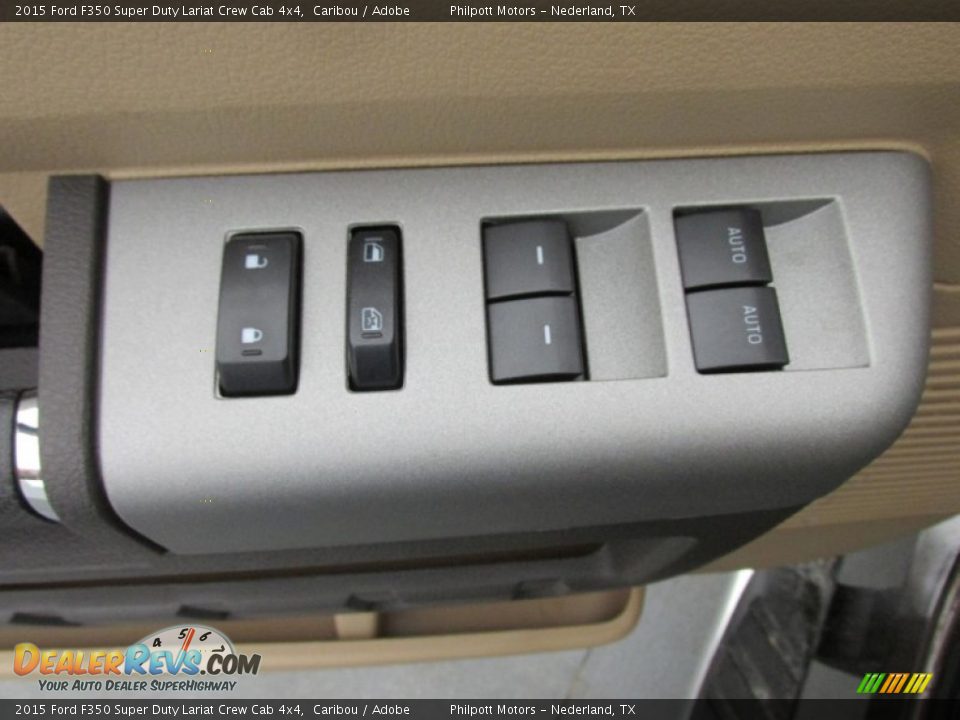 Controls of 2015 Ford F350 Super Duty Lariat Crew Cab 4x4 Photo #24