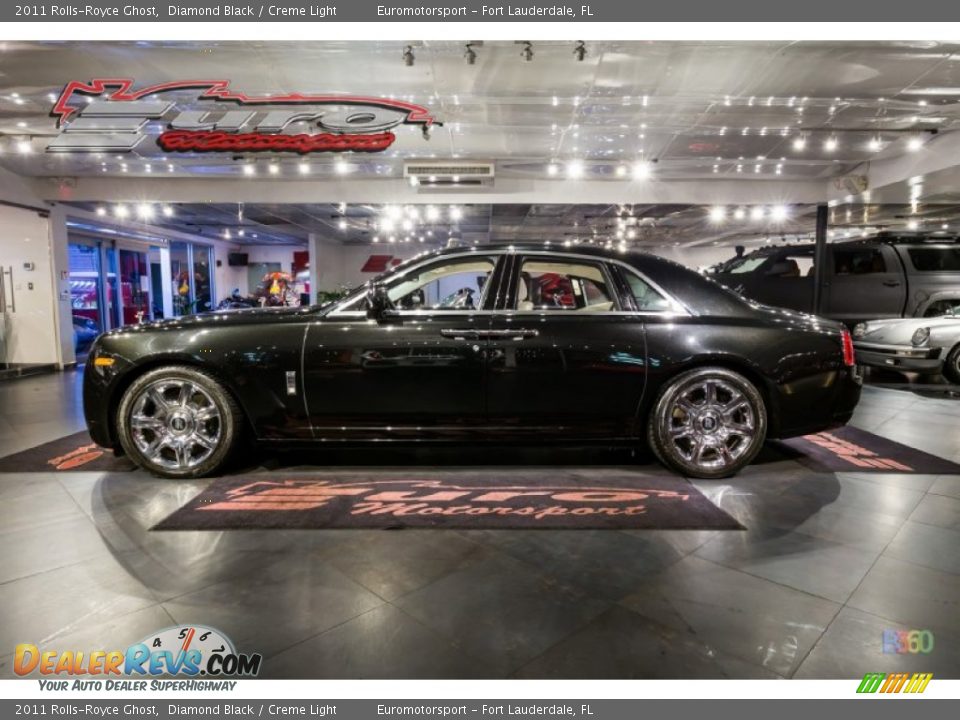 2011 Rolls-Royce Ghost Diamond Black / Creme Light Photo #2