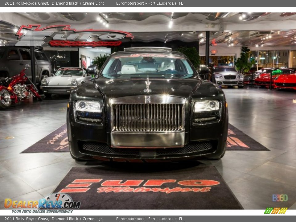 2011 Rolls-Royce Ghost Diamond Black / Creme Light Photo #4